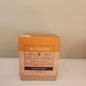 MYCOSPRING 100% אבקת גופי פרי של פטריית קורדיספט מיובשים בהקפאה